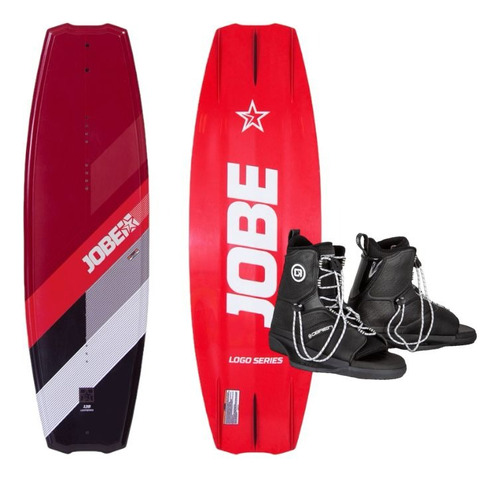 Combo Tabla De Wakeboard Jobe Logo + Botas O'brien Access 