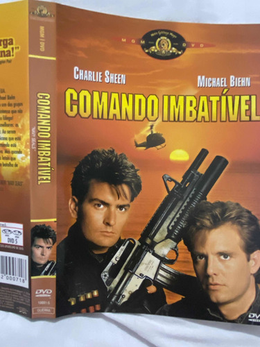 Dvd Filme Comando Imbatível 1990 Lewis Teague Charlie Sheen