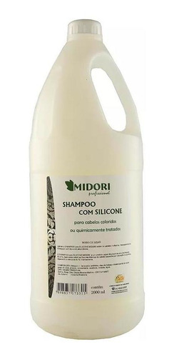 Shampoo Com Silicone Midori - 2lt