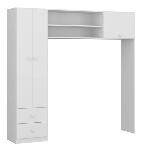 Ropero 3 Puertas Blanco Essencial - Kidscool