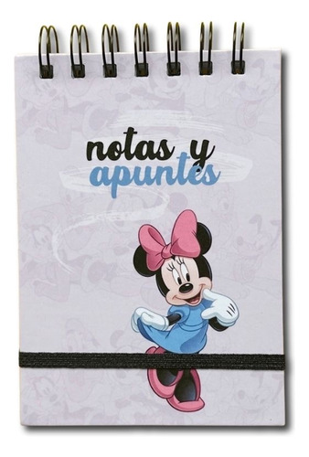 Disney Personajes, Libreta De Notas Y Apuntes. Minnie Y Más