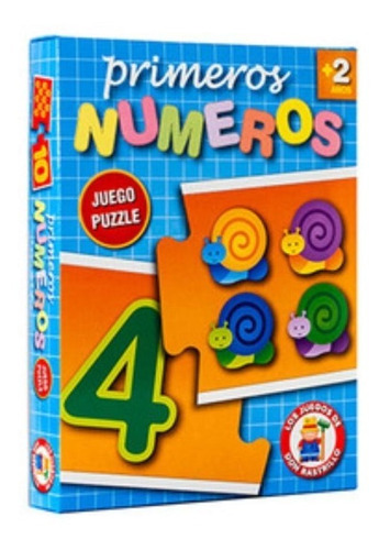 Juego De Mesa Ruibal Primeros Numeros Letras Puzzle H204 206