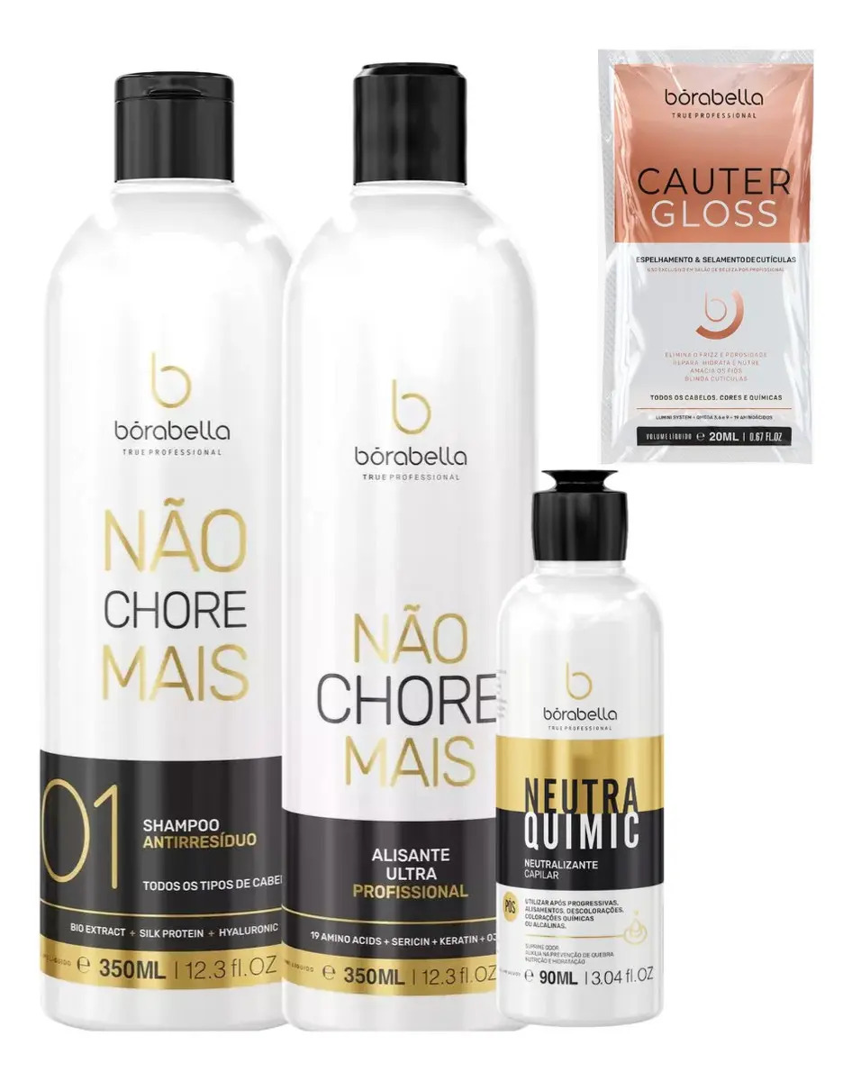 Borabella Kit Tratamento Ncm 350ml + Neutraquimic 90ml