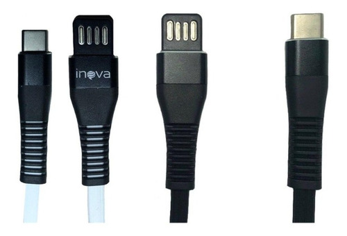 Imagen 2 de 8 de Cable Usb Tipo C Inova Para Android Local A Calle