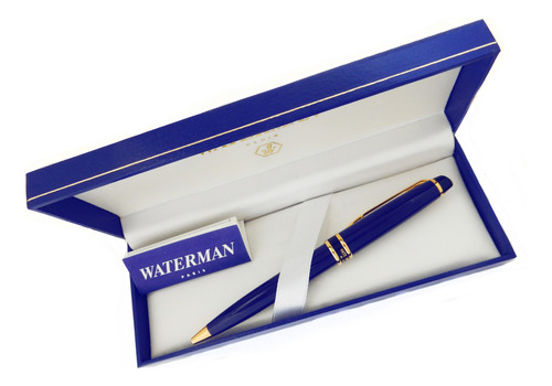 Waterman Expert Boligrafo Paris Laca Azul