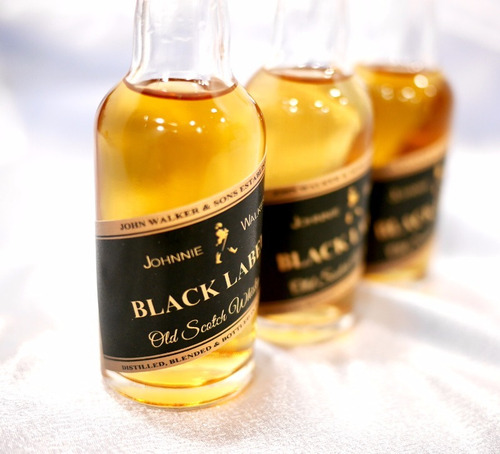 20 Whisky De Vidro Personalizadas Label Black Label 50ml K20