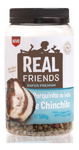 Realfriends Porquinho Da India E Chinchila - 500 G