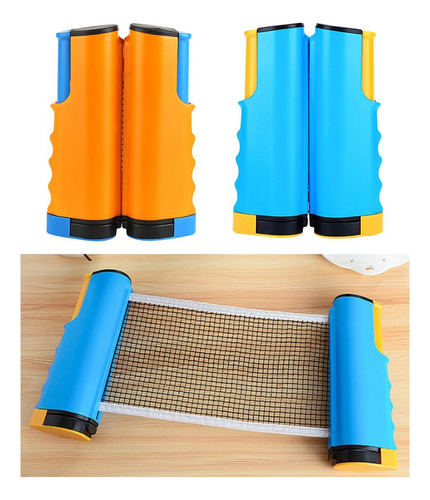 2x Red De Tenis De Retráctil Pong De Malla Resistente