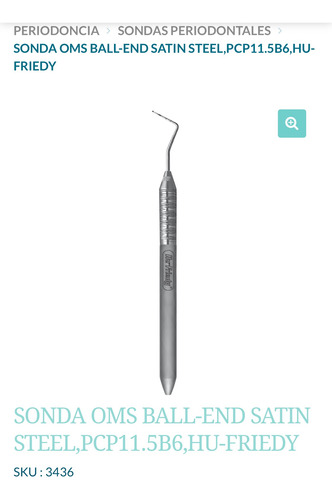 Sonda Periodontal Oms Hu-friedy