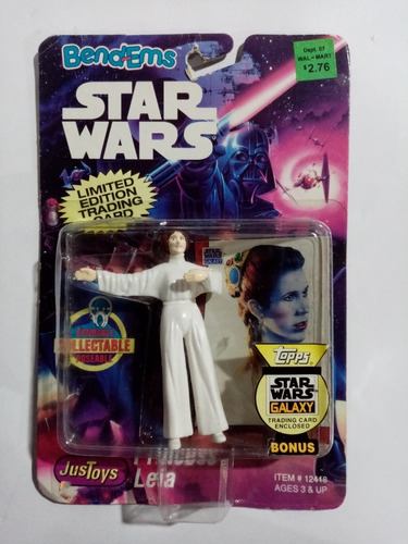 Star Wars Vintage Bend-ems Princess Leia Just Toys 1994 #2