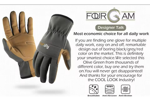 Guantes De Trabajo Ligeros Multiusos De Alto Rendimiento Xl