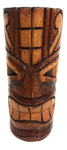 Tiki Totem Â Acabado Antiguo Hawaii Regalo