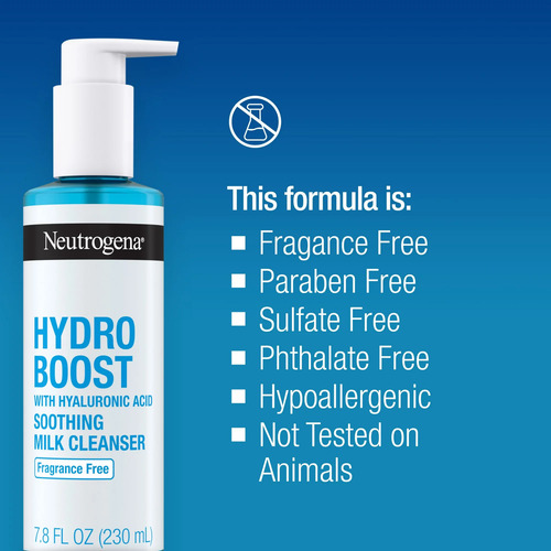 Limpiador Facial Con Ácido Hialurónico; Neutrogena