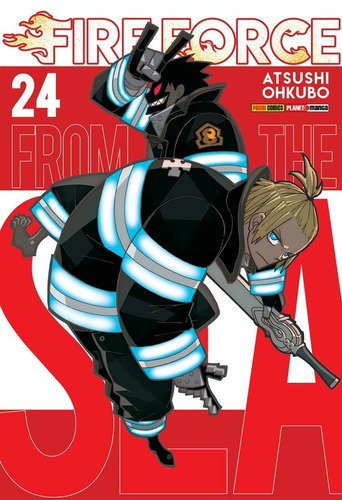 Fire Force Vol. 24, de Ohkubo, Atsushi. Editora Panini Brasil LTDA, capa mole em português, 2022