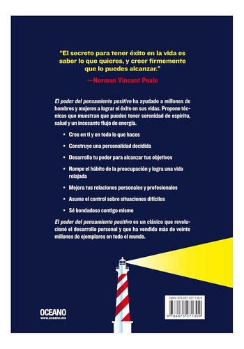 Libro El Poder Del Pensamiento Positivo De Norman Vincent