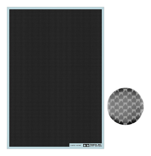 Modelismo Tamiya 12379 Carbon Pattern Decal 1/12 1/24