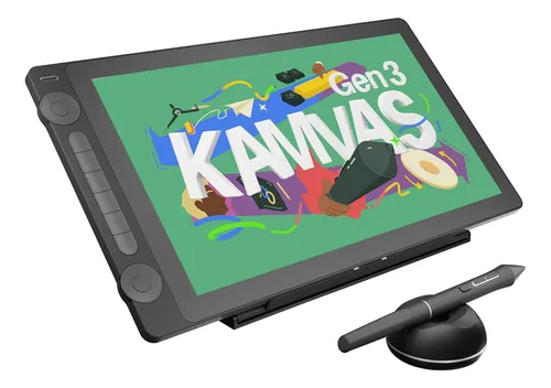美品 KAMVAS 16 Gen 3 液タブ Tablet De Desenho Huion Kamvas 16 (gen 3) 2,5k Qhd De 15,8 P