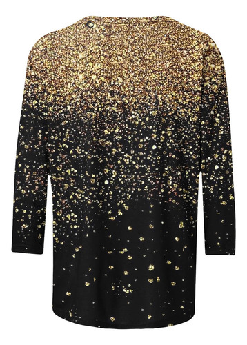 Blusa Tipo Camiseta Estampada Suave Y Moderna Para Mujer Con