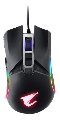 Mouse Gamer De Juego Gigabyte  Aorus M5 Matte Black