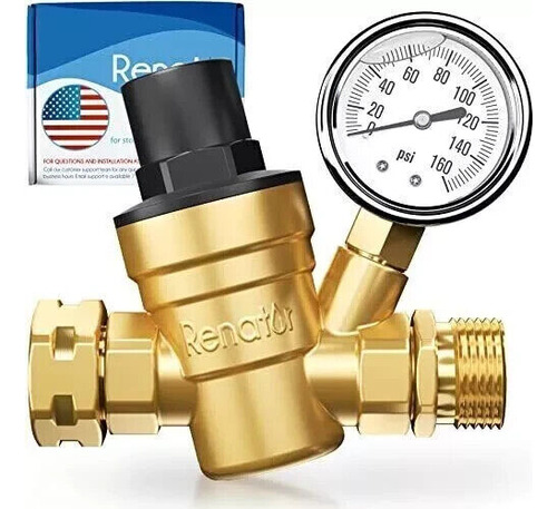 Renator M11-0660r Water Pressure Regulator Valve. Brass Ccj