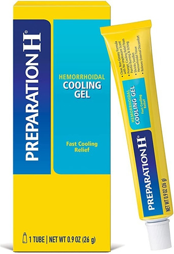 Hemorroides Preparacion H Gel Refrescante Aloe 26g