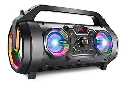 Parlantes Bluetooth, Boombox Bluetooth Portátil De 30w Con S