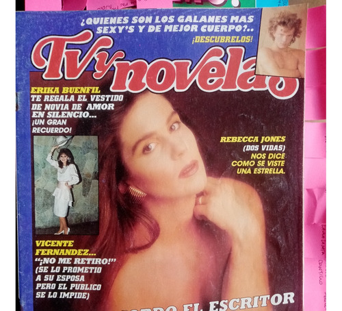 Rebecca Jones, Ana Martin Revista Tvynovelas Vicente Fernand