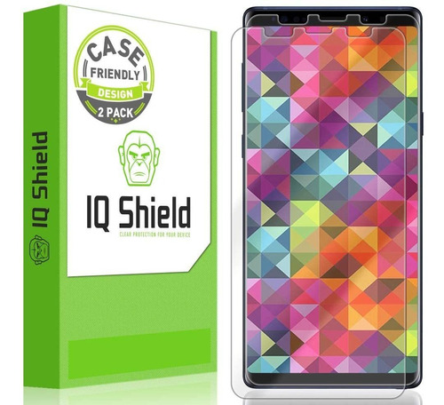 Protector De Pantalla Para Galaxy Note 9 Iq Shield 2-pack