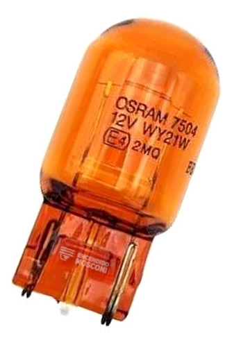 Lampara Giro 12v 21w Ambar Wy21w 7504 Osram