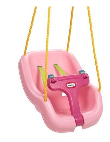 Little Tikes 2-en-1 Snug N Secure Swing-rosa