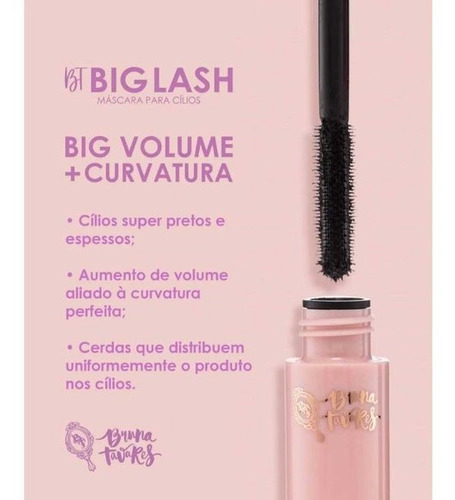 Imagem 3 de 3 de Bt Big Lash Bruna Tavares - Máscara De Cílios