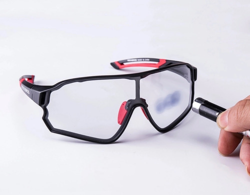 Imagen 4 de 10 de Lentes Rockbros Fotocromáticos Running Ciclismo Unisex Uv