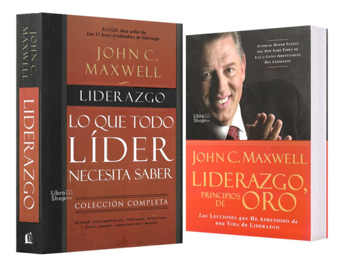 Liderazgo Todo Líder Saber + Liderazgo Principios Oro Maxwel