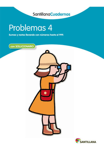 Problemas 4 Santillana Cuadernos (libro Original)