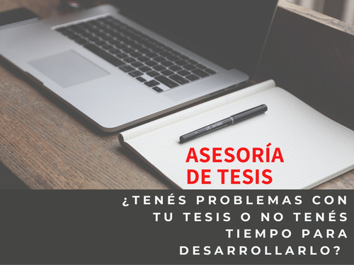 Imagen 1 de 4 de Tesis, Trabajos Finales Y Monografias