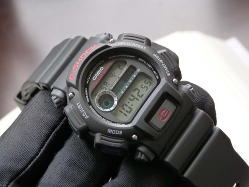 Relógio Casio G-shock Dw-9052 Preto Azul Original C/ Caixa