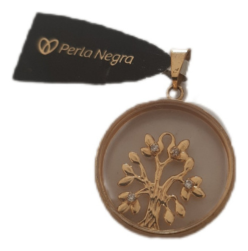 Dije Arbol De La Vida De Oro 14k(aleacion) 