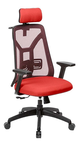 Silla De Oficina Indar Tokio Ergonomica Cabezal Apoyo Lumbar