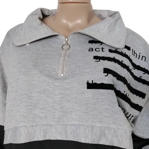 Buzo Combinado Harvard Oversize Rustico Mujer Oto o Invierno