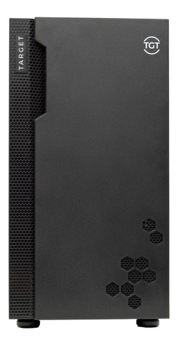 Gabinete Gamer Tgt Shad, Mid-tower, Com 1 Fan, Preto Cor Cinza
