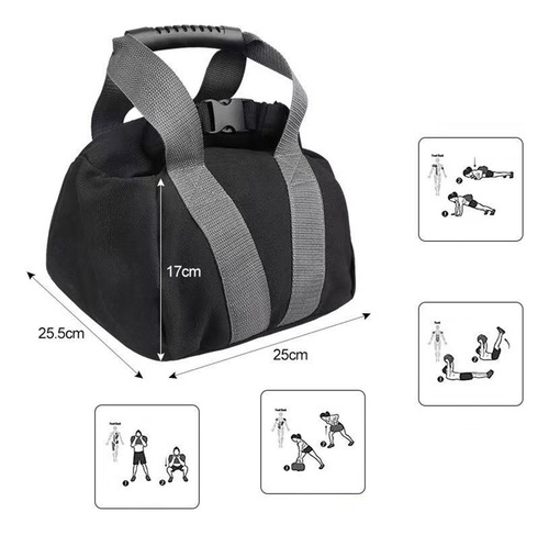 Bolsa De Bolsillo De Arena Kettlebell Equipo De Fitness De