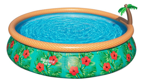 Piscina Gomón Palmera Tropical Bestway 9677 Ltrs Accesorios