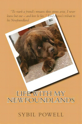 Life With My Newfoundlands, De Powell, Sybil. Editorial Createspace, Tapa Blanda En Inglés