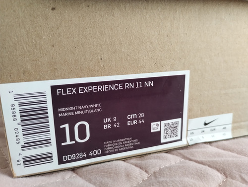 Zapatillas Nike Flex Experience Run 11. Talle 43 Arg. Us 10.