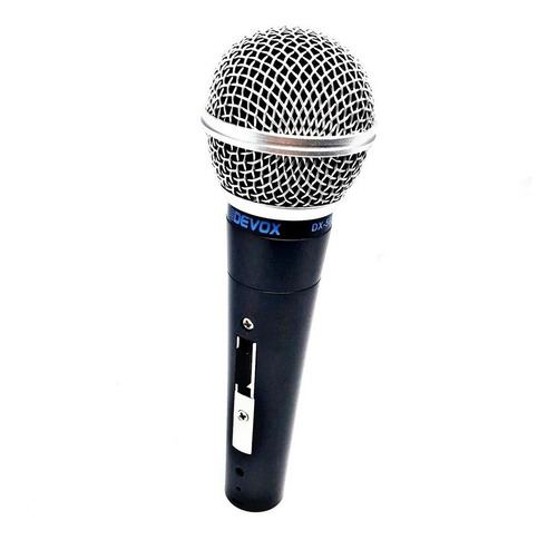 Imagem 3 de 8 de Microfone Devox Dx-58s Top + Cabo 5m + Espuma Puff Brinde