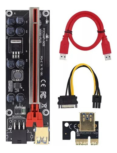 Tarjeta Adaptador Gpu Pci-e 1x A Pc