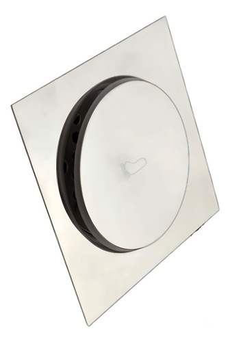 Ralo Click DAMI 10x10 Inteligente Pop Up Inox Oculto Invisível para banheiro e cozinhas acabamento premium