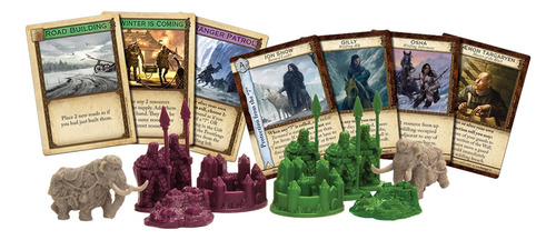 Extension Del Juego De Mesa Catan De Juego De Tronos