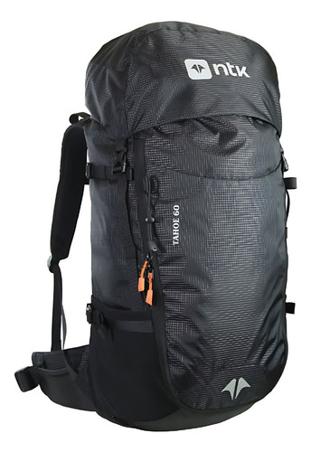 Mochila Para Camping Tahoe 60 Litros Preto - Nautika