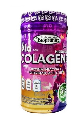 Colageno Hidrolizado Biopronat + Biotina Selenio Zinc Hierro